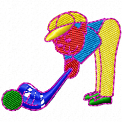 Golf Embroidery Design 3 Golf Embroidery Design 3